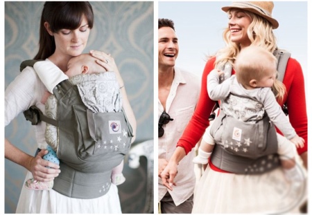 Сумка-кенгуру (67 фото): моделі для новонародженої дитини і малюків Chicco