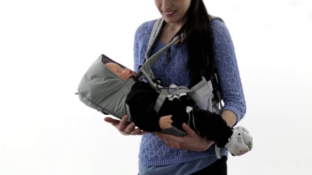 Сумка-кенгуру (67 фото): моделі для новонародженої дитини і малюків Chicco