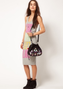 Сумка мішок (74 фото): з чим носити, матеріали і тканини, замшеві і в’язані, на ремінці або ланцюжку