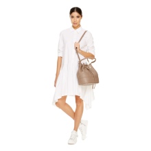 Сумки DKNY (72 фото): моделі через плече, як відрізнити оригінал від підробки, відгуки