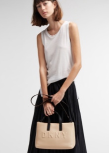 Сумки DKNY (72 фото): моделі через плече, як відрізнити оригінал від підробки, відгуки