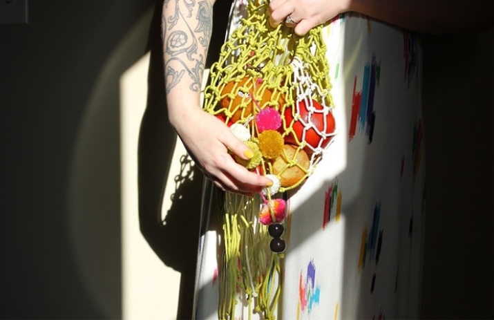 Сумки Макраме (46 фото): майстер клас з плетіння в техніці макраме