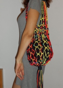 Сумки Макраме (46 фото): майстер клас з плетіння в техніці макраме