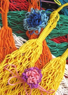 Сумки Макраме (46 фото): майстер клас з плетіння в техніці макраме