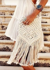 Сумки Макраме (46 фото): майстер клас з плетіння в техніці макраме