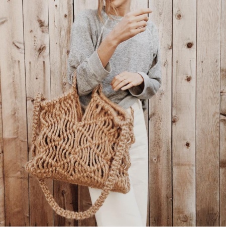 Сумки Макраме (46 фото): майстер клас з плетіння в техніці макраме
