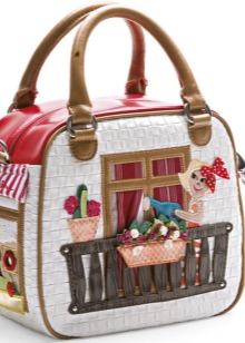 Сумки з аплікацією, принтом (75 фото): жіночі моделі з квітковим принтом і малюнками, з чим носити