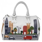 Сумки з аплікацією, принтом (75 фото): жіночі моделі з квітковим принтом і малюнками, з чим носити