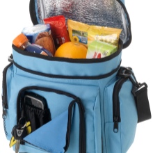 Сумку-термос (62 фото): моделі для їжі з контейнерами, для пляшечок, відгуки