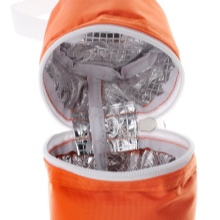 Сумку-термос (62 фото): моделі для їжі з контейнерами, для пляшечок, відгуки