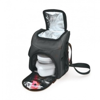 Сумку-термос (62 фото): моделі для їжі з контейнерами, для пляшечок, відгуки