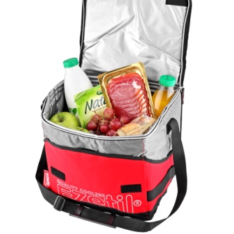 Сумку-термос (62 фото): моделі для їжі з контейнерами, для пляшечок, відгуки