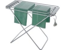 Сушарки для білизни у ванну кімнату: настінні і стельові, мотузки для сушіння і складні, ліани і вішалки. Особливості опускаються і розсувних моделей