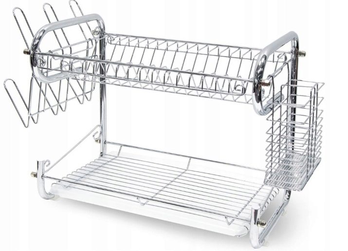 Сушарки для столових приладів: як вибрати ящик для зберігання ложок і виделок на кухні? Опис сушіння на рейлінг і інших моделей