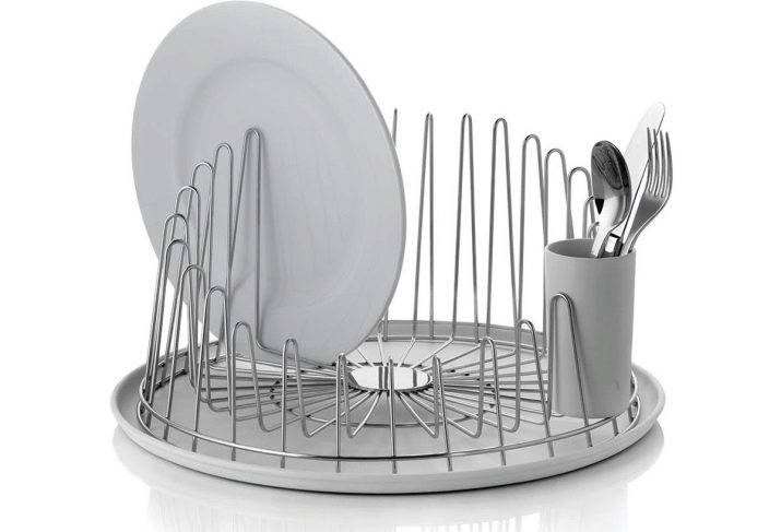 Сушарки для столових приладів: як вибрати ящик для зберігання ложок і виделок на кухні? Опис сушіння на рейлінг і інших моделей