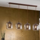 Світильники для кухні (74 фото): кухонні бра настінні сенсорні світильники, накладні і трекові світильники та плафони, інші варіанти