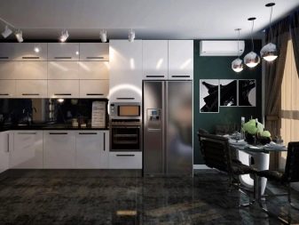 Світильники для кухні (74 фото): кухонні бра настінні сенсорні світильники, накладні і трекові світильники та плафони, інші варіанти