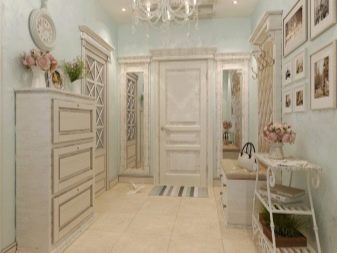 Світла передпокій (85 фото): дизайн шафи і вхідних дверей в світлих тонах в коридорі, інтер’єр передпокою кольору слонової кістки і інші варіанти