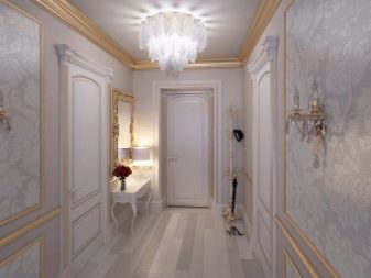 Світла передпокій (85 фото): дизайн шафи і вхідних дверей в світлих тонах в коридорі, інтер’єр передпокою кольору слонової кістки і інші варіанти