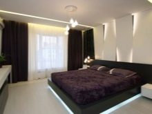 Світло в спальні (60 фото): особливості висвітлення в кімнаті, світильники-трубки і настільні лампи в дизайні інтер’єру, точкове підсвічування над ліжком