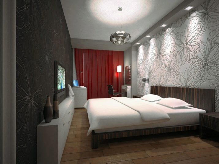 Світло в спальні (60 фото): особливості висвітлення в кімнаті, світильники-трубки і настільні лампи в дизайні інтер’єру, точкове підсвічування над ліжком