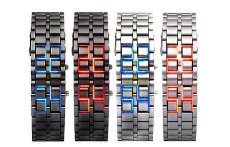 світлодіодні Наручні годинники (37 фото): настінні вироби на світлодіодних матрицях, переваги LED