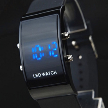 світлодіодні Наручні годинники (37 фото): настінні вироби на світлодіодних матрицях, переваги LED