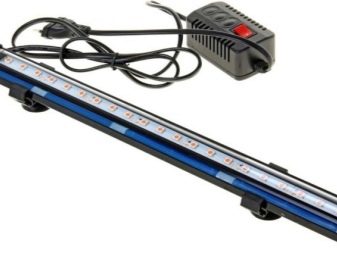 Світлодіодні світильники для акваріума (30 фото): вибираємо LED лампи для акваріумного освітлення, світлодіодний прожектор і лампи Т8. Розрахунок потужності для підсвічування. Як вибрати світлодіоди?