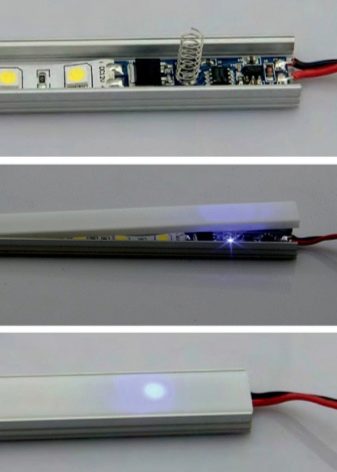 Світлодіодна стрічка для кухні (62 фото): самоклеюча стрічка 220 В. Яку стрічку вибрати для підсвічування кухонного гарнітура? Стрічкова підсвічування для фартуха