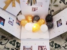 Сюрприз з повітряних куль (23 фото): як зробити ідеальний подарунок? Як красиво упакувати гелієві кулі в коробку? Як зробити повітряну кулю з сюрпризів всередині?