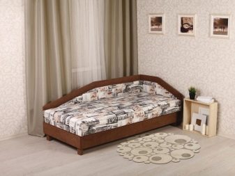 Тахта з ортопедичним матрацом і ящиком для білизни: вибираємо кутову тахту-ліжко, розміри двоспальним та односпальним, огляд видів, їх плюси і мінуси