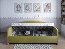 Тахта з підйомним механізмом (63 фото): тахта-ліжко 90х200 см і 120х200 см, 140х200 см і 160х200 см, інших розмірів. Двоспальні і односпальні моделі