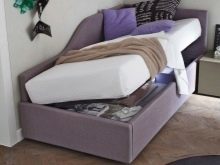 Тахта з підйомним механізмом (63 фото): тахта-ліжко 90х200 см і 120х200 см, 140х200 см і 160х200 см, інших розмірів. Двоспальні і односпальні моделі