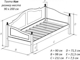 Тахта з підйомним механізмом (63 фото): тахта-ліжко 90х200 см і 120х200 см, 140х200 см і 160х200 см, інших розмірів. Двоспальні і односпальні моделі