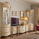 Італійські меблі для вітальні (57 фото): меблі з Італії в сучасному, класичному та іншому стилі. Моделі з дерева та інших матеріалів