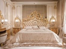 Італійські спальні (72 фото): огляд меблів з Італії, особливості вибору гарнітура в сучасному і класичному, бароко і модерн стилях з масиву дерева