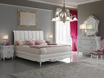 Італійські спальні (72 фото): огляд меблів з Італії, особливості вибору гарнітура в сучасному і класичному, бароко і модерн стилях з масиву дерева