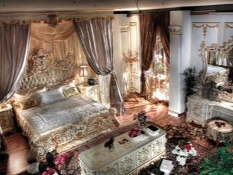 Італійські спальні (72 фото): огляд меблів з Італії, особливості вибору гарнітура в сучасному і класичному, бароко і модерн стилях з масиву дерева