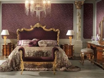Італійські спальні (72 фото): огляд меблів з Італії, особливості вибору гарнітура в сучасному і класичному, бароко і модерн стилях з масиву дерева