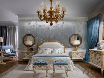 Італійські спальні (72 фото): огляд меблів з Італії, особливості вибору гарнітура в сучасному і класичному, бароко і модерн стилях з масиву дерева