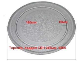 Тарілки для мікрохвильової печі: як підібрати скляний піддон для СВЧ від LG, Samsung та інших виробників? Розміри тарілок