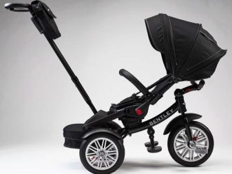 Триколісні велосипеди Bentley: огляд дитячих 3-колісних велосипедів-колясок Bentley BN2 та інших синіх і рожевих, зелених, червоних і чорних моделей