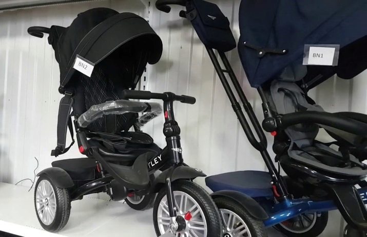 Триколісні велосипеди Bentley: огляд дитячих 3-колісних велосипедів-колясок Bentley BN2 та інших синіх і рожевих, зелених, червоних і чорних моделей