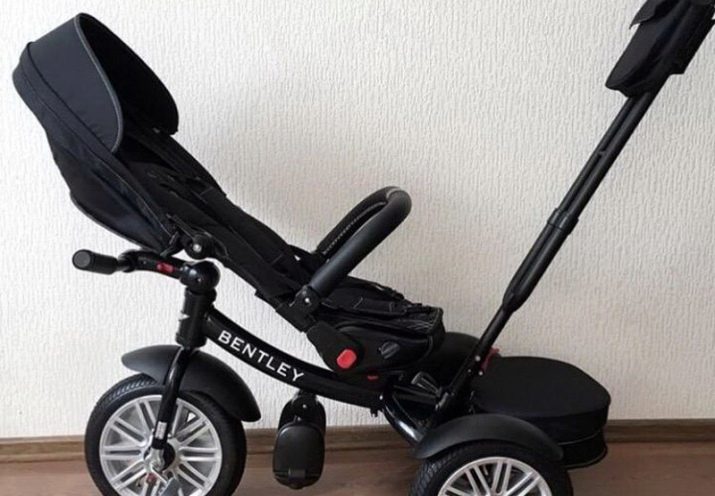 Триколісні велосипеди Bentley: огляд дитячих 3-колісних велосипедів-колясок Bentley BN2 та інших синіх і рожевих, зелених, червоних і чорних моделей