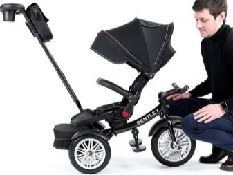 Триколісні велосипеди Bentley: огляд дитячих 3-колісних велосипедів-колясок Bentley BN2 та інших синіх і рожевих, зелених, червоних і чорних моделей