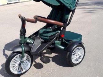 Триколісні велосипеди Bentley: огляд дитячих 3-колісних велосипедів-колясок Bentley BN2 та інших синіх і рожевих, зелених, червоних і чорних моделей