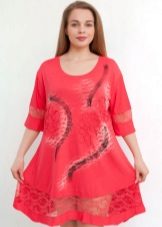 Трикотажні туніки (176 фото): фасони жіночих тунік з трикотажу, турецькі туніки, ошатні, домашні, з довгим рукавом