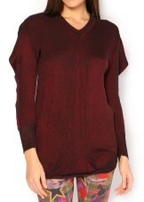 Трикотажні туніки (176 фото): фасони жіночих тунік з трикотажу, турецькі туніки, ошатні, домашні, з довгим рукавом