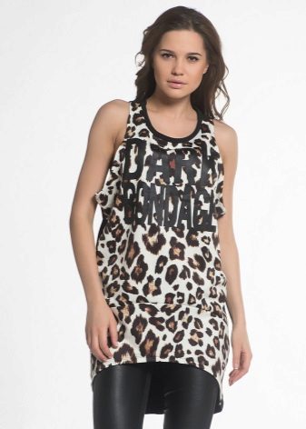 Трикотажні туніки (176 фото): фасони жіночих тунік з трикотажу, турецькі туніки, ошатні, домашні, з довгим рукавом