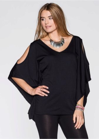 Трикотажні туніки (176 фото): фасони жіночих тунік з трикотажу, турецькі туніки, ошатні, домашні, з довгим рукавом